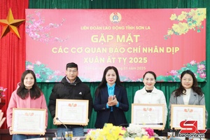 'Liên đoàn Lao động tỉnh gặp mặt các cơ quan báo chí
