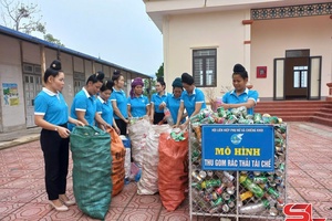 'Sôi nổi phong trào thi đua của phụ nữ Sơn La