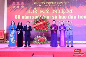 'Lễ kỷ niệm 60 năm ngày Báo Tuyên Quang xuất bản số báo đầu tiên