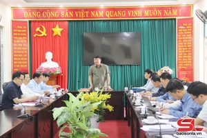 Hội nghị Ban Thường vụ Đảng ủy các cơ quan Đảng tỉnh Sơn La