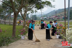 Tân Tường Hợp cán đích bản nông thôn mới kiểu mẫu