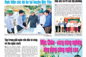 Báo Sơn La, thứ 4, ngày 16/4/2025