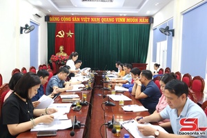 'Đoàn kiểm tra liên ngành của Ban Chỉ đạo An toàn thực phẩm tỉnh làm việc tại huyện Sông Mã
