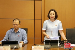 'Đoàn đại biểu Quốc hội tỉnh Sơn La thảo luận tại tổ