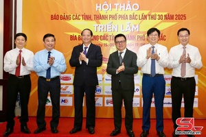 'Khai mạc triển lãm ảnh bìa báo Đảng các tỉnh, thành phố phía Bắc