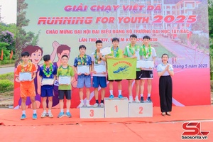 'Hơn 2.000 VĐV tham gia giải chạy việt dã - Running for Youth năm 2025