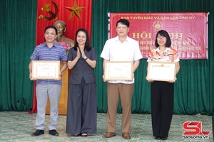 'Tổng kết mô hình dân vận khéo tại bản Nà Sài, xã Pắc Ngà