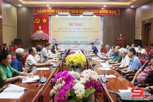 'Bế mạc Trại sáng tác văn học - nghệ thuật “Thuận Châu một chặng đường phát triển”