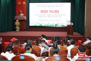 'Hội đồng nhân dân huyện Thuận Châu tổng kết hoạt động nhiệm kỳ 2021-2026
