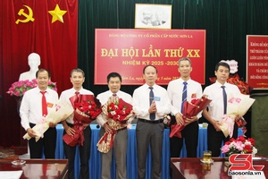'Đại hội Đảng bộ Công ty cổ phần Cấp nước Sơn La lần thứ XX