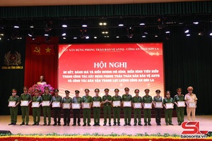 Biểu dương điển hình xây dựng phong trào Toàn dân bảo vệ an ninh Tổ quốc