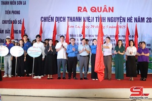 'Ra quân Chiến dịch Thanh niên tình nguyện hè năm 2025