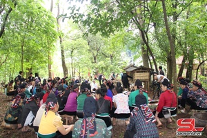 'Độc đáo nghi Lễ Đông Sửa của đồng bào dân tộc Thái huyện Yên Châu