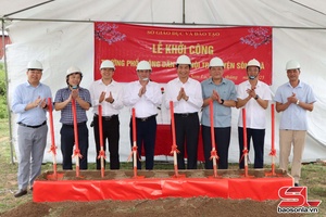 'Khởi công xây dựng Trường Phổ thông dân tộc nội trú THCS và THPT Sông Mã