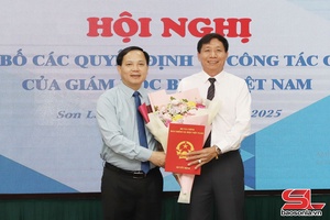 Công bố các quyết định của Giám đốc BHXH Việt Nam về công tác cán bộ