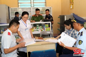 'Kiểm tra phòng chống buôn lậu, gian lận thương mại và hàng giả tại huyện Sông Mã, Sốp Cộp