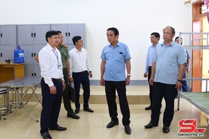 Kiểm tra công tác chuẩn bị thi tốt nghiệp THPT tại huyện Vân Hồ