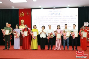 Gặp mặt các cơ quan báo chí nhân Kỷ niệm 100 năm Ngày Báo chí cách mạng Việt Nam