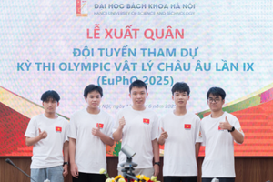 'Học sinh Việt Nam đạt 4 huy chương Olympic Vật lý châu Âu