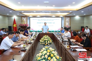 Phiên họp thứ 62, Thường trực HĐND tỉnh khóa XV