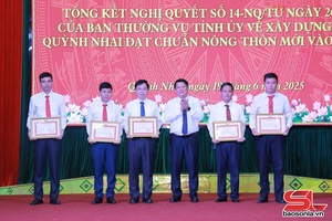 Quỳnh Nhai hoàn thiện các tiêu chí huyện nông thôn mới