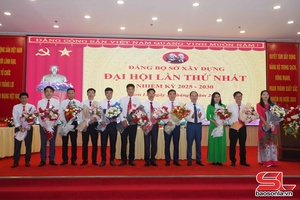 'Đại hội Đảng bộ Sở Xây dựng lần thứ nhất, nhiệm kỳ 2025 – 2030