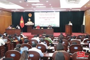 Kỳ họp chuyên đề thứ 32, HĐND tỉnh khóa XV