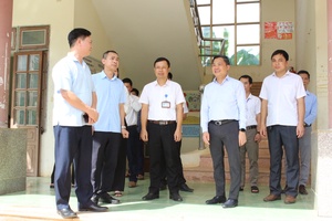 Đồng chí Chủ tịch UBND tỉnh làm việc tại huyện Thuận Châu