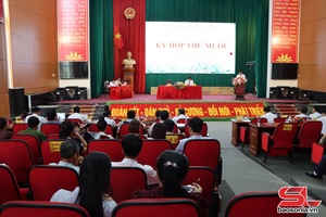 'Kỳ họp thứ mười HĐND huyện Sông Mã khóa XXI