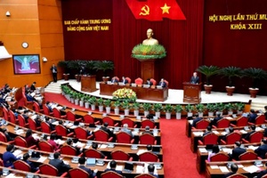 'Kết luận của Ban Bí thư về chuẩn bị lễ công bố các nghị quyết, quyết định về sáp nhập đơn vị hành chính