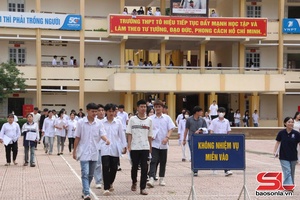 Kết thúc môn thi Ngữ văn: Đề thi vừa sức, thí sinh phấn khởi
