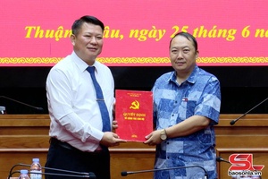 Hội nghị công bố quyết định của Ban Thường vụ Tỉnh ủy về công tác cán bộ