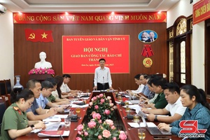 'Hội nghị giao ban công tác báo chí tháng 6