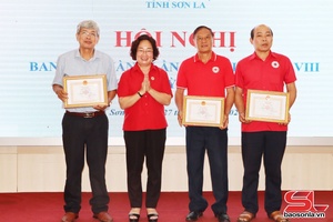 'Hội nghị Ban chấp hành Hội Chữ thập đỏ tỉnh Sơn La lần thứ VIII
