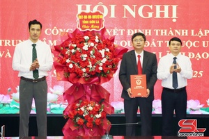 Hội nghị công bố quyết định thành lập Trung tâm Phát triển quỹ đất