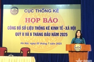 'GDP 6 tháng đầu năm 2025 tăng 7,52%