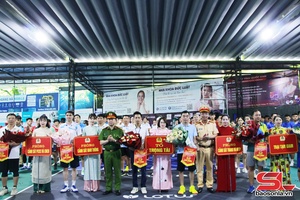 'Giải thể thao bóng đá - Pickleball chào mừng Ngày truyền thống lực lượng Công an nhân dân
