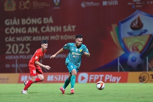 'Kịch tính ngày mở màn Giải bóng đá Công an, Cảnh sát ASEAN mở rộng 2025
