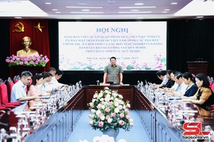 Tập trung tham mưu, triển khai thực hiện tốt các nghị quyết, nhiệm vụ trọng tâm của tỉnh