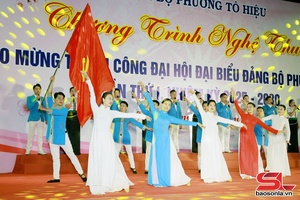'Chương trình nghệ thuật chào mừng thành công Đại hội đại biểu Đảng bộ phường Tô Hiệu