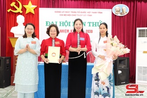 'Đại Hội Chi bộ Hội Chữ thập đỏ tỉnh lần thứ I