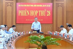 'Nhanh chóng thể chế hóa đường lối, chủ trương để phòng ngừa tham nhũng, lãng phí, tiêu cực