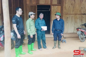 'Mưa lũ làm 1 người chết tại xã Phiêng Cằm