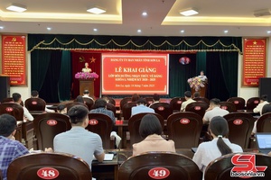 'Khai mạc lớp bồi dưỡng nhận thức về Đảng khóa I, nhiệm kỳ 2020 - 2025