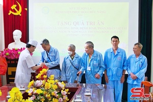 'Tri ân các bệnh nhân là thương binh, bệnh binh và thân nhân liệt sĩ 
