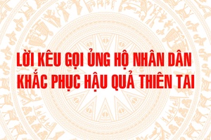 'Lời kêu gọi ủng hộ nhân dân khắc phục hậu quả thiên tai