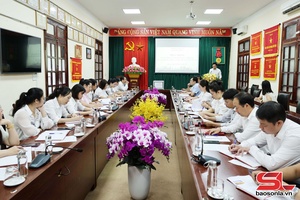 Ban Tổ chức Tỉnh ủy tổ chức sinh hoạt chính trị dưới cờ tháng 8