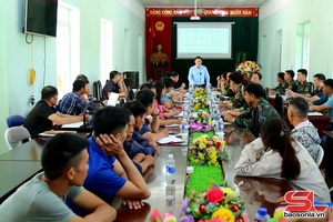 Triển khai hỗ trợ xây dựng nhà ở cho người dân xã Chiềng Sơ sau mưa lũ