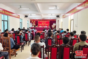 'Tổ đại biểu số 8 HĐND tỉnh tiếp xúc cử tri xã Chiềng Khoong