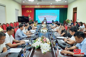 'Đoàn giám sát số 05 của Ban Thường vụ Tỉnh ủy làm việc với các xã về kết quả tổ chức Đại hội Đảng các cấp